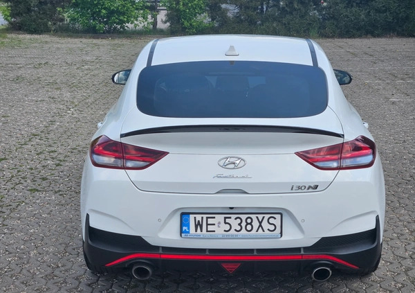 Hyundai i30 N cena 95000 przebieg: 59000, rok produkcji 2019 z Warszawa małe 191